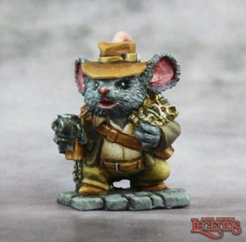 Reaper Miniature Asiago Jones, Mousling Adventurer 03577 