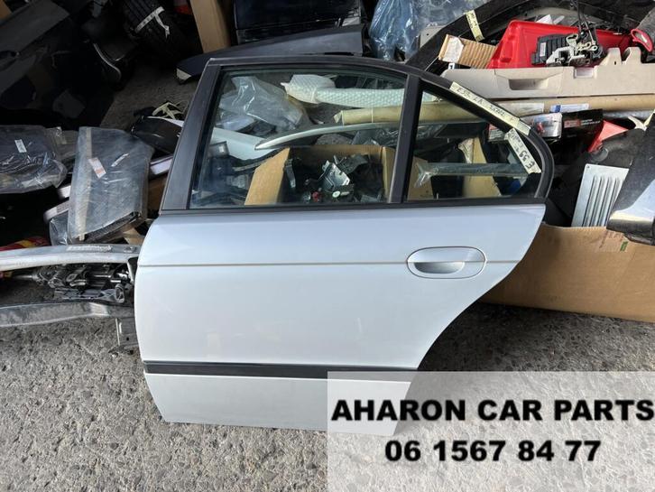 E39 Deur Achterdeur Links Achter Zilver Grijs Origin 25702 +, Auto-onderdelen, Carrosserie en Plaatwerk, Deur, Gebruikt