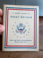 WO2 Amerikaans Pocket Guide Great Britain 1942 Invasie, Verzamelen, Amerika, Verzenden, Boek of Tijdschrift