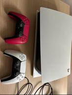 PlayStation 5 met 2 Controllers  alleen digitaal, Ophalen of Verzenden, Gebruikt, Playstation 5