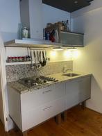 Mooie Keuken Natuurstenen Keukenblad (graniet), Huis en Inrichting, Ophalen, Gebruikt, Graniet of Steen, Enkelwandige keuken