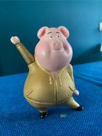 Leuke varkensfiguur in gouden pak!, Ophalen of Verzenden, Zo goed als nieuw