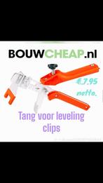 €.45.00 voor 1000 clips en 250 keggen en 1 tang, Verzenden, Zo goed als nieuw, Overige materialen, 10 m² of meer