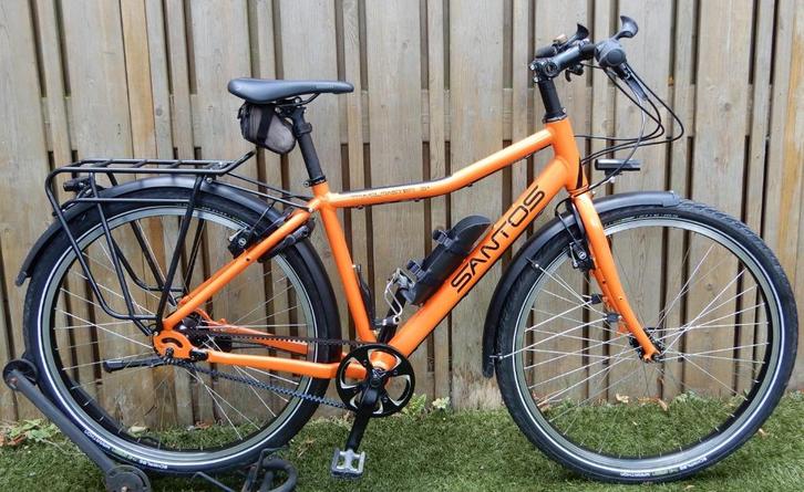 Santos Travelmaster 2.9 49 Cm Rohloff+Magura+Riemaandrijving, Fietsen en Brommers, Fietsen | Heren | Herenfietsen, Zo goed als nieuw