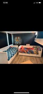 2 x ikea hemnes bedbank wit, Ophalen, Zo goed als nieuw, Tweepersoons