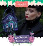 Vendula hand tas Cat Dracula's Haunted house huis kat nieuw, Sieraden, Tassen en Uiterlijk, Tassen | Damestassen, Nieuw, Schoudertasje
