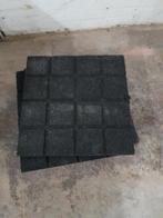 Rubberen tegels 8x 2,5 cm dik, Tuin en Terras, Tegels en Klinkers, Ophalen, Rubber, Overige typen