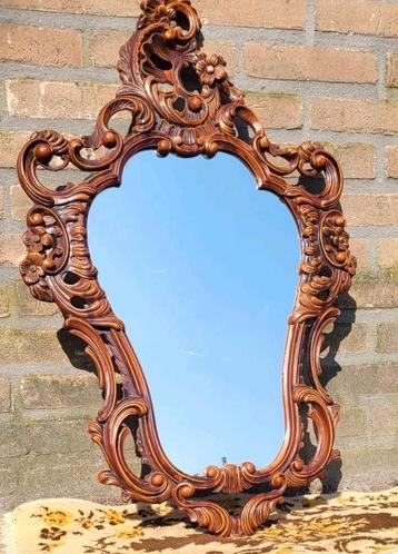Vintage/Houtsnijwerk/Barok/Italiaans/Spiegel  beschikbaar voor biedingen