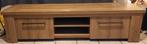 TV meubel, Ophalen, Eikenhout, Zo goed als nieuw, 200 cm of meer