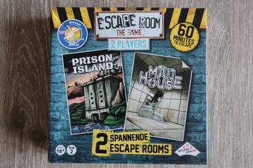 escape room the game 2 players prison island & madhouse beschikbaar voor biedingen