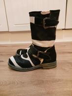 Moccio Zebra Laarsjes Maat 37, Moccio, Verzenden, Zwart, Lage of Enkellaarzen