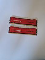Kingston HyperX Savage 2400 mhz DDR3 HX324C11SRK2/8, Computers en Software, RAM geheugen, Verzenden, Zo goed als nieuw, DDR3, Desktop