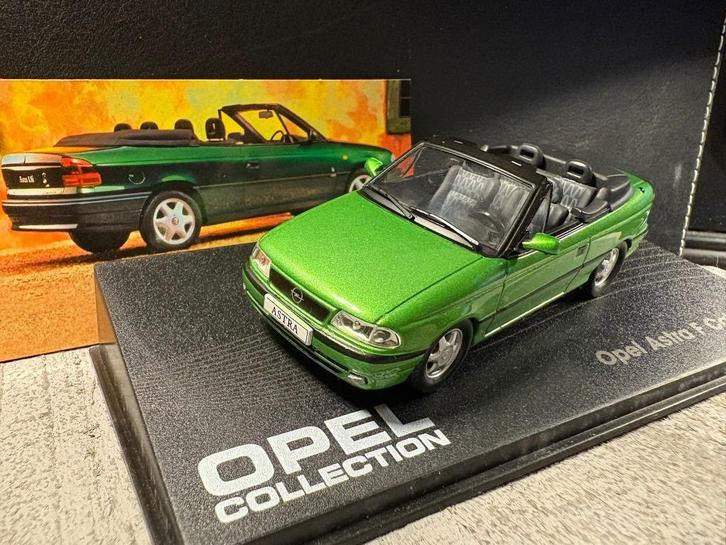 Opel Astra F Cabriolet 1992-1998 | Opel Collection |Mint|Box, Hobby en Vrije tijd, Modelauto's | 1:43, Nieuw, Auto, Overige merken