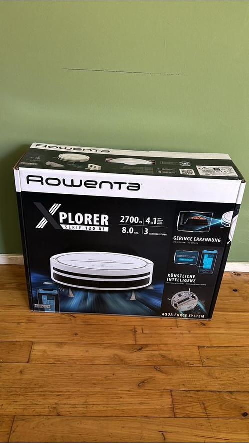 Rowenta X-Plorer Serie 120, Witgoed en Apparatuur, Stofzuigers, Nieuw, Robotstofzuiger, Minder dan 1200 watt, Ophalen of Verzenden