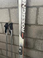 Wintersportdeal! Ski-set +tas, skistokken, skischoenen +tas, 160 tot 180 cm, Gebruikt, Rossignol, Ophalen of Verzenden