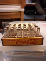 Coca Cola Drink. Mini krat met mini flesjes Coca Cola, Gebruikt, Ophalen of Verzenden