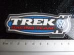 sticker volkswagen trek racing team logo vw, Verzamelen, Stickers, Auto of Motor, Zo goed als nieuw, Verzenden