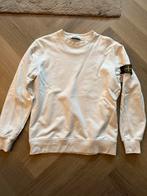 Stone Island sweater crewneck “white” S, Ophalen of Verzenden, Zo goed als nieuw, Maat 48/50 (M), Wit