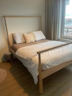 IKEA Gjora bed frame 160x200, Huis en Inrichting, Ophalen, Gebruikt, Bruin, Tweepersoons