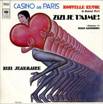Zizi Jeanmaire Zizi Je T'aime! + Gesigneerd Boek! (LP 1972) beschikbaar voor biedingen