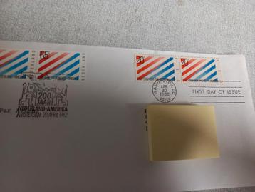 Eerste dag enveloppe uit 20 april 1982 beschikbaar voor biedingen