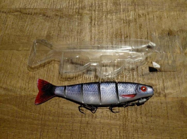 Fox Rage Pro Shad Jointed Loaded 23cm 110gr – topstaat!, Watersport en Boten, Hengelsport | Roofvissen, Zo goed als nieuw, Overige typen