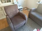 Nette 2,5 zitsbank en fauteuil GRATIS OPHALEN, Ophalen, Gebruikt, 75 tot 100 cm