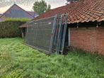 Z.g.a.n. en gebruikte bouwhekken, Tuin en Terras, Tuinhekken en Hekwerk, Ophalen, Zo goed als nieuw, IJzer