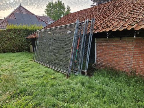 Z.g.a.n. en gebruikte bouwhekken, Tuin en Terras, Tuinhekken en Hekwerk, Zo goed als nieuw, IJzer, Ophalen