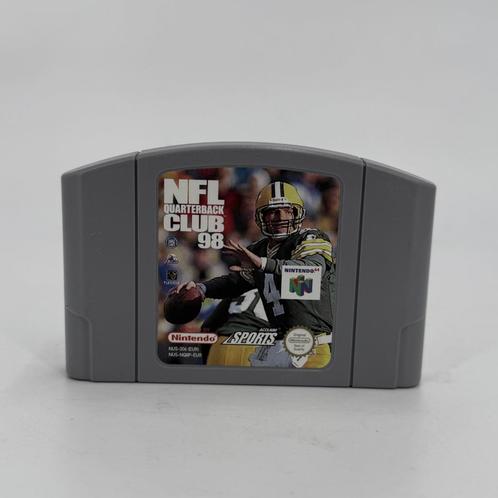 NFL Quarterback Club '98 - Nintendo 64 | Losse Cassette, Spelcomputers en Games, Spelcomputers | Nintendo 64, Zo goed als nieuw