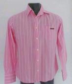 Roze gestreept overhemd van Dolce & Gabbana, Kleding | Heren, Overhemden, Verzenden, Zo goed als nieuw, Roze, Halswijdte 38 (S) of kleiner