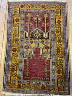 Vintage turks wollen gebedskleed tribal oushak, Ophalen of Verzenden