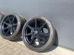 Mercedes W221 S600 zwart velgen breedset wielen AMG 20 inch, De, Gebruikt, Velg(en), 275 mm