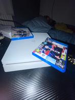 Playstion 4 slim, 2 spelers, Ophalen of Verzenden, Zo goed als nieuw