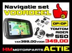 TomTom Rider 550 Navigatie set !! Tom Tom Voordeel Actie !!, Motoren, HM - Sale, Info@huybersmotoren.nl, NL