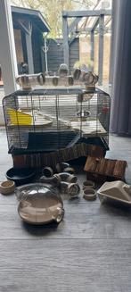 Zgan hamster/knaagdierenkooi, Huis en Inrichting, Woonaccessoires | Wijnrekken, Ophalen of Verzenden, Zo goed als nieuw, Hout