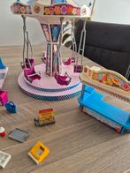 Playmobil – Groot Pretpark (70558) + IJscoman (9426), Ophalen of Verzenden, Zo goed als nieuw, Complete set
