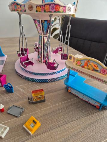 Playmobil – Groot Pretpark (70558) + IJscoman (9426) beschikbaar voor biedingen