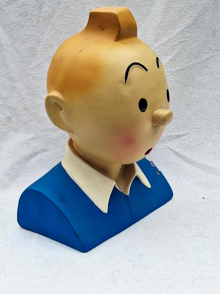 Mooie buste van Kuifje, Verzamelen, Stripfiguren, Zo goed als nieuw, Beeldje of Figuurtje, Kuifje, Ophalen of Verzenden