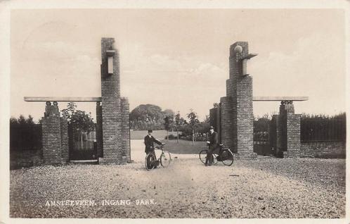 U830 Amstelveen bij Amsterdam ing. Park type fotokaart 1931, Verzamelen, Ansichtkaarten | Nederland, Gelopen, Noord-Holland, 1920 tot 1940