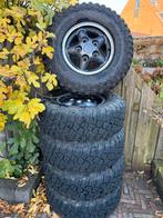 5x BF Goodrich Mud terrain KM3 met Defender velgen 265/75/16, Auto-onderdelen, Banden en Velgen, Ophalen, Gebruikt, 16 inch, 265 mm
