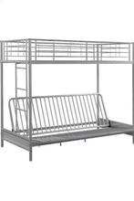 Trio hoogslaper, metaal, Eenpersoons, Ophalen of Verzenden, Zo goed als nieuw, 90 cm