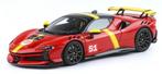Ferrari SF90 XX Stradale Rood 1:12 BBR1220LM51 BBR PRE-ORDER, Ophalen of Verzenden, Nieuw, 1:9 t/m 1:12, Auto