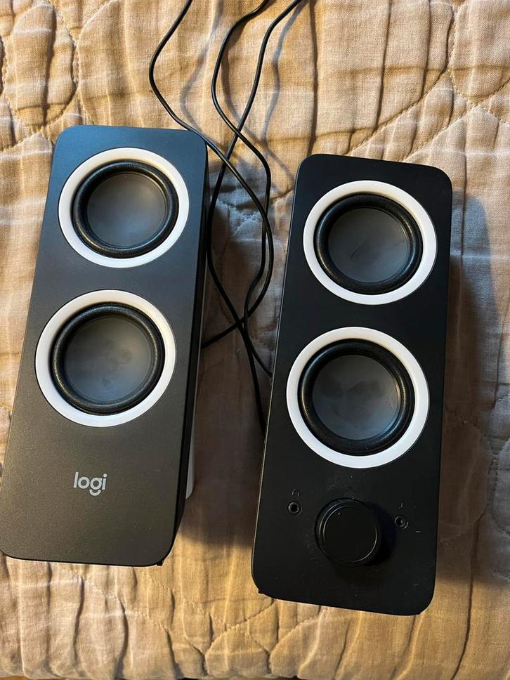 Logitech Z200 2.0 PC Speakers - Uitstekend Geluid!, Computers en Software, Pc speakers, Gebruikt, Audiokanaal 2.0, Ophalen of Verzenden