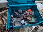 Div kom boren plus houder, Ophalen of Verzenden, Boormachine