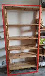 Halve IVAR Ikea KAst met 6 planken, Ophalen, Minder dan 50 cm, Hout, Zo goed als nieuw