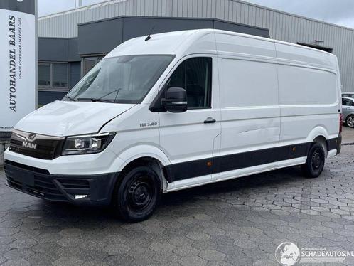 MAN TGE ! 180PK kan rijdend mee ! (bj 2021), Auto diversen, Schadeauto's, Overige merken, Handgeschakeld, Diesel, Overige carrosserieën