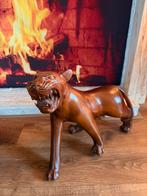 Handgesneden houten tijger, Antiek en Kunst, Ophalen