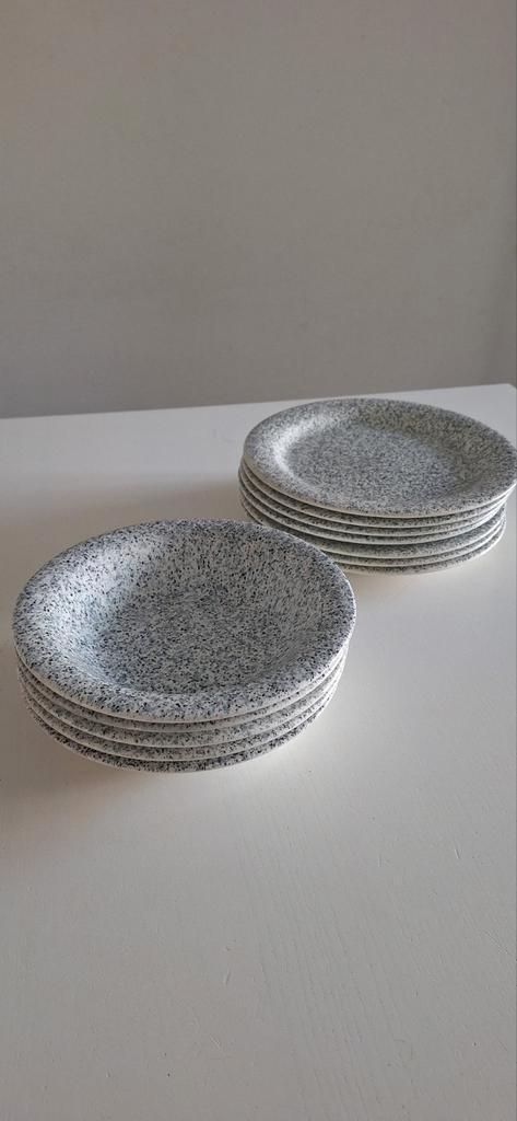 Vintage Quadrifoglio Borden Set, Huis en Inrichting, Keuken | Servies, Gebruikt, Bord(en), Overige stijlen, Ophalen of Verzenden