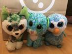 Ty Beanie Boo Knuffels  3 stuks  voor 6 euro ong 15 cm groot, Ophalen of Verzenden, Zo goed als nieuw, Overige typen